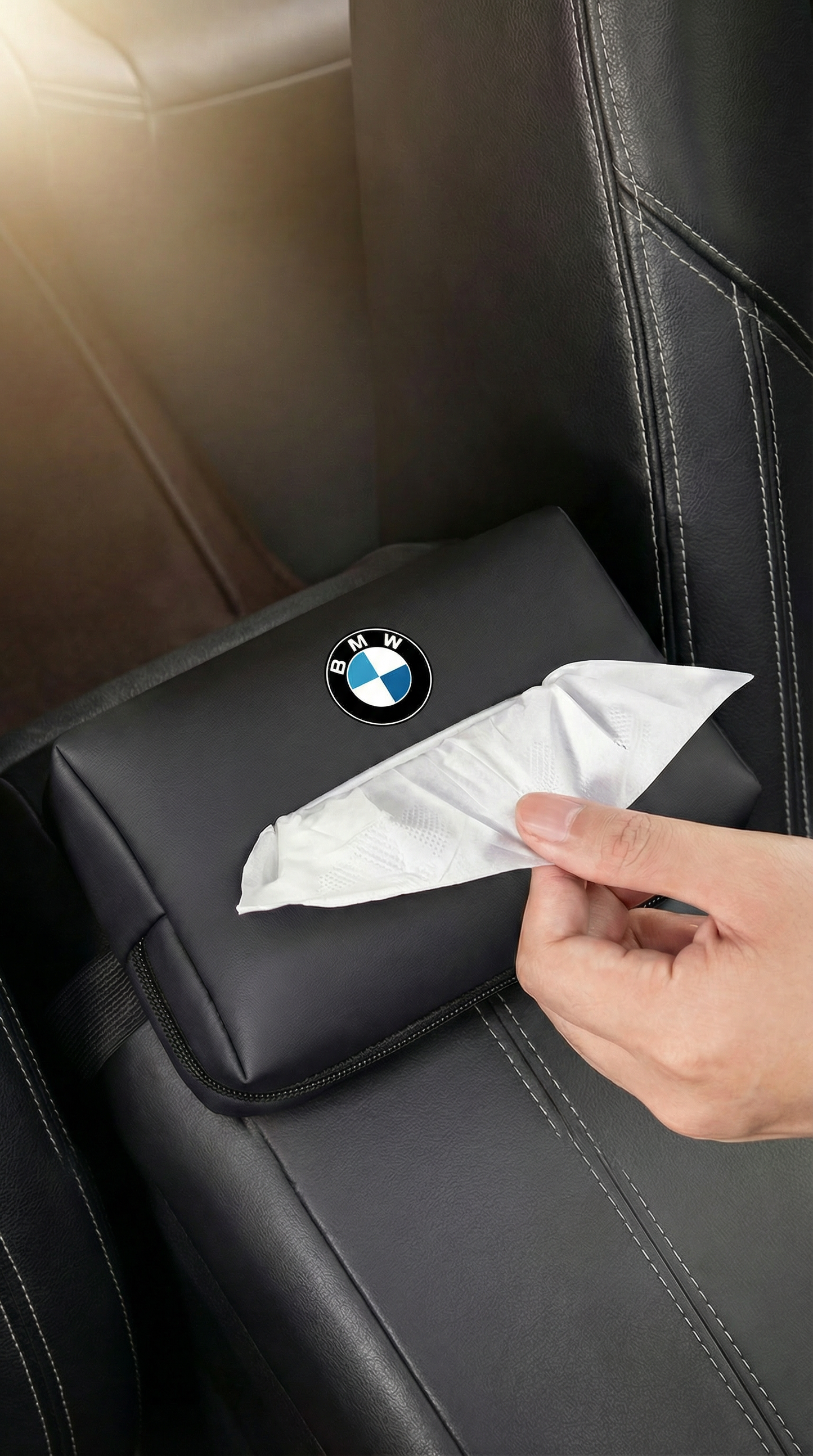 Porte mouchoir voiture personnalisé