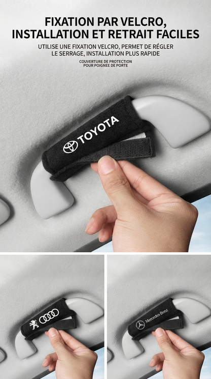 Housse de protection pour poignée intérieure de voiture