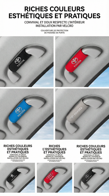 Housse de protection pour poignée intérieure de voiture