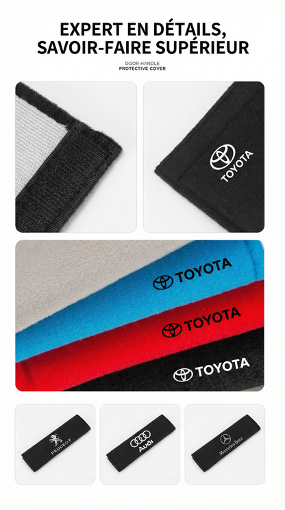 Housse de protection pour poignée intérieure de voiture
