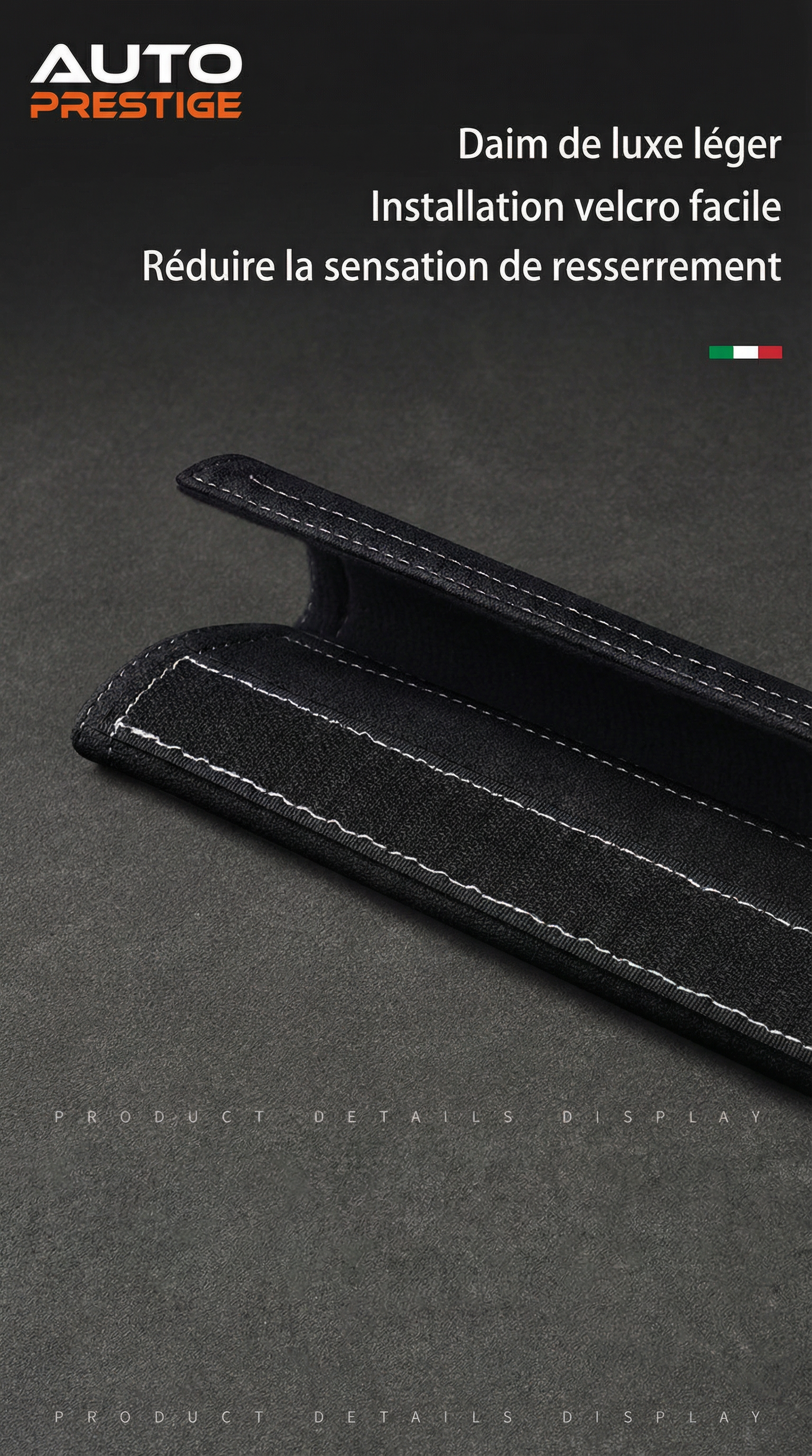 Protections d'Épaule Prestige pour Ceinture de Sécurité