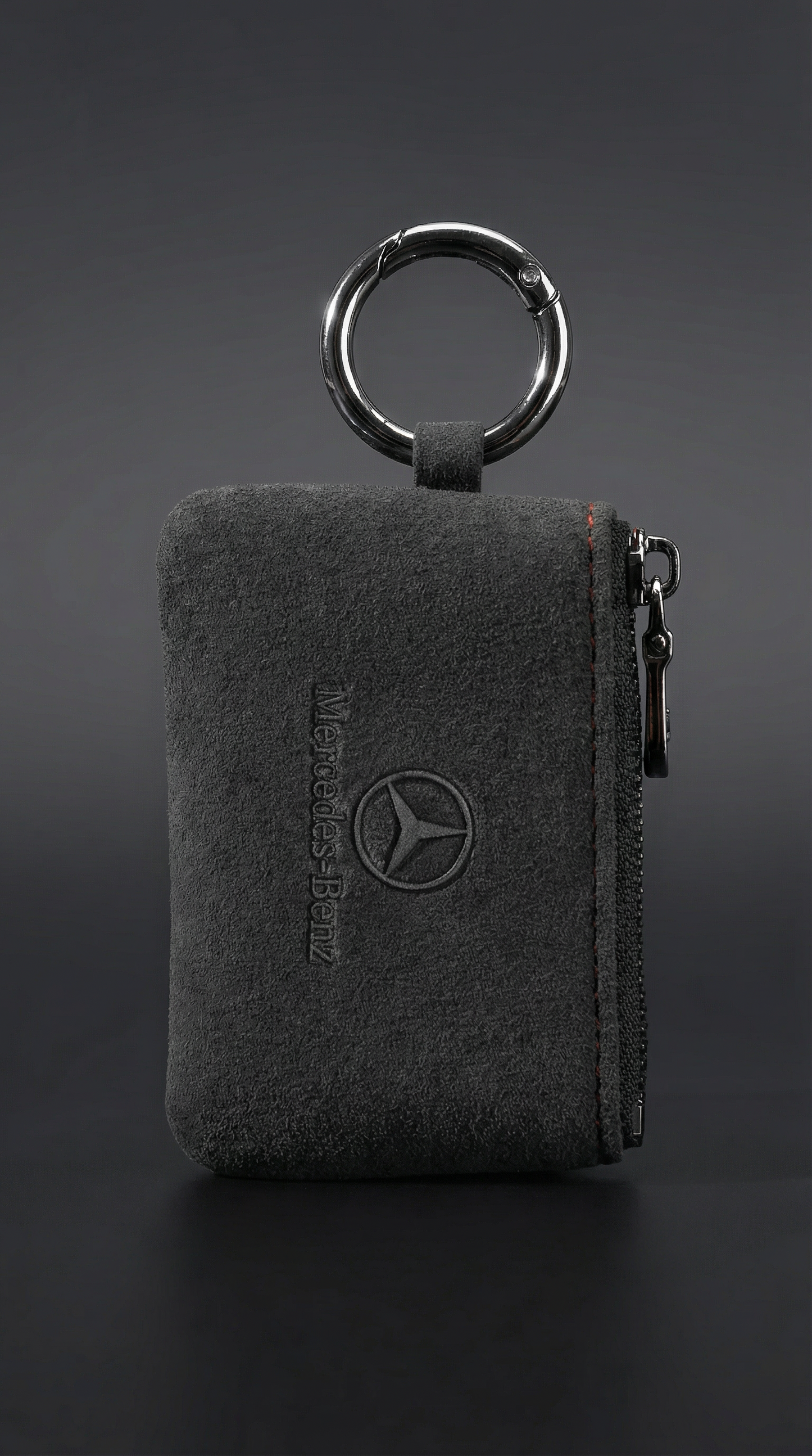 Housse de clés en daim