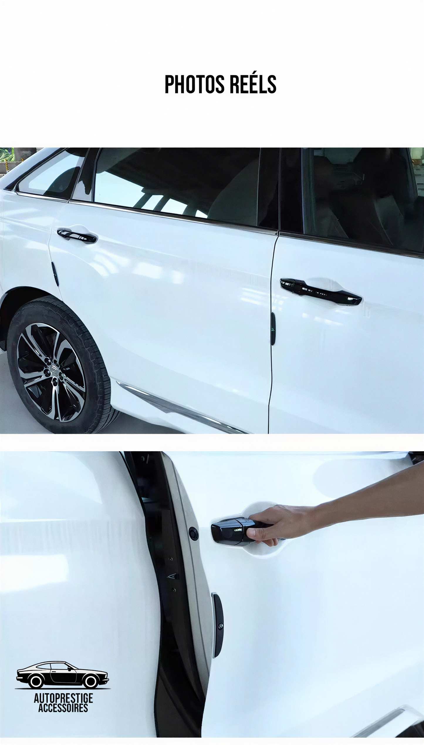 Bande de protection adhésif portière et rétroviseur