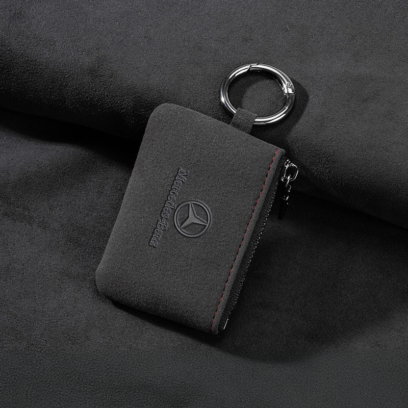 Housse de clés en daim