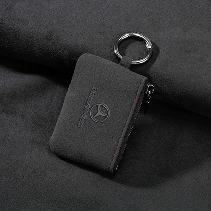 Housse de clés en daim