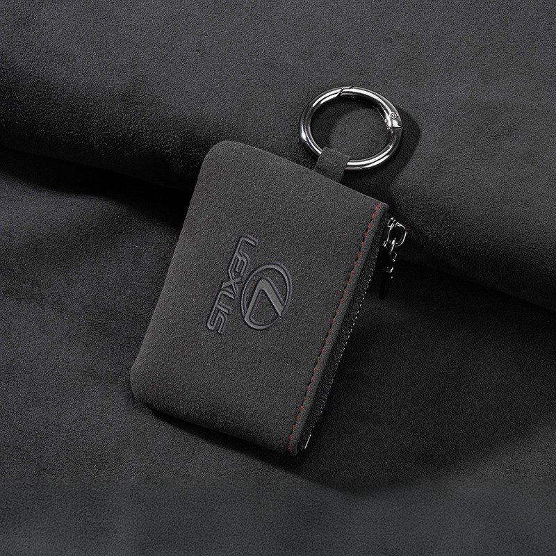 Housse de clés en daim