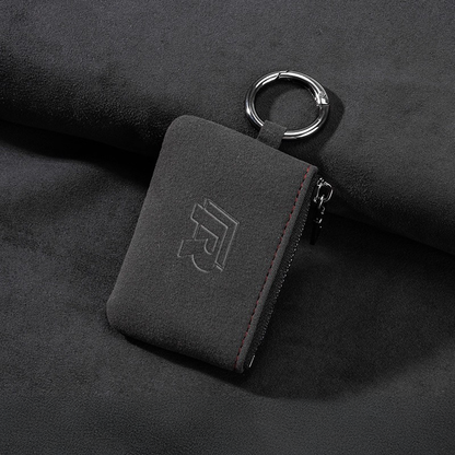 Housse de clés en daim