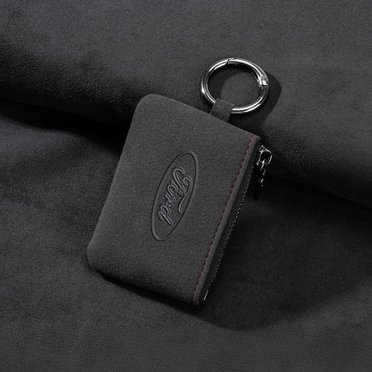 Housse de clés en daim