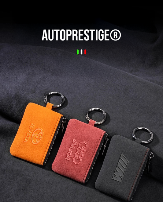 Housse de clés en daim