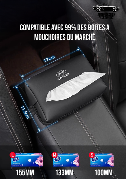 Porte mouchoir voiture personnalisé