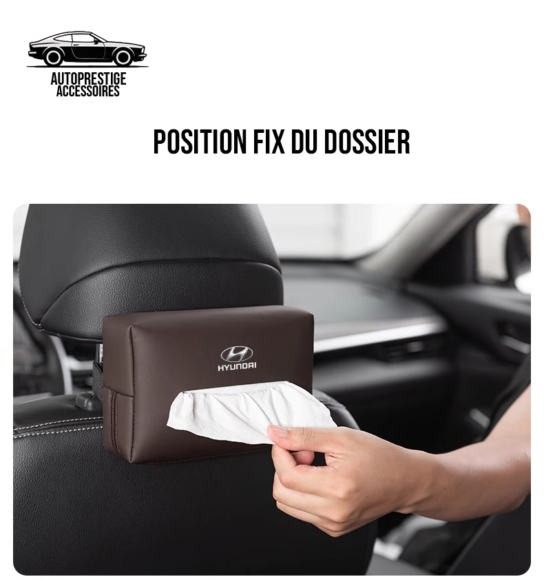 Porte mouchoir voiture personnalisé