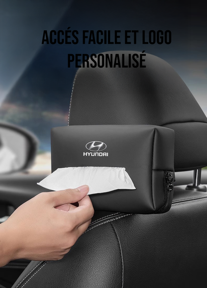 Porte mouchoir voiture personnalisé