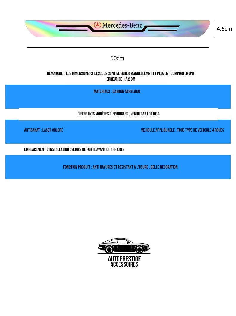 Protections de seuil de porte