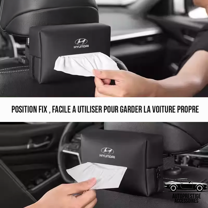 Porte mouchoir voiture personnalisé